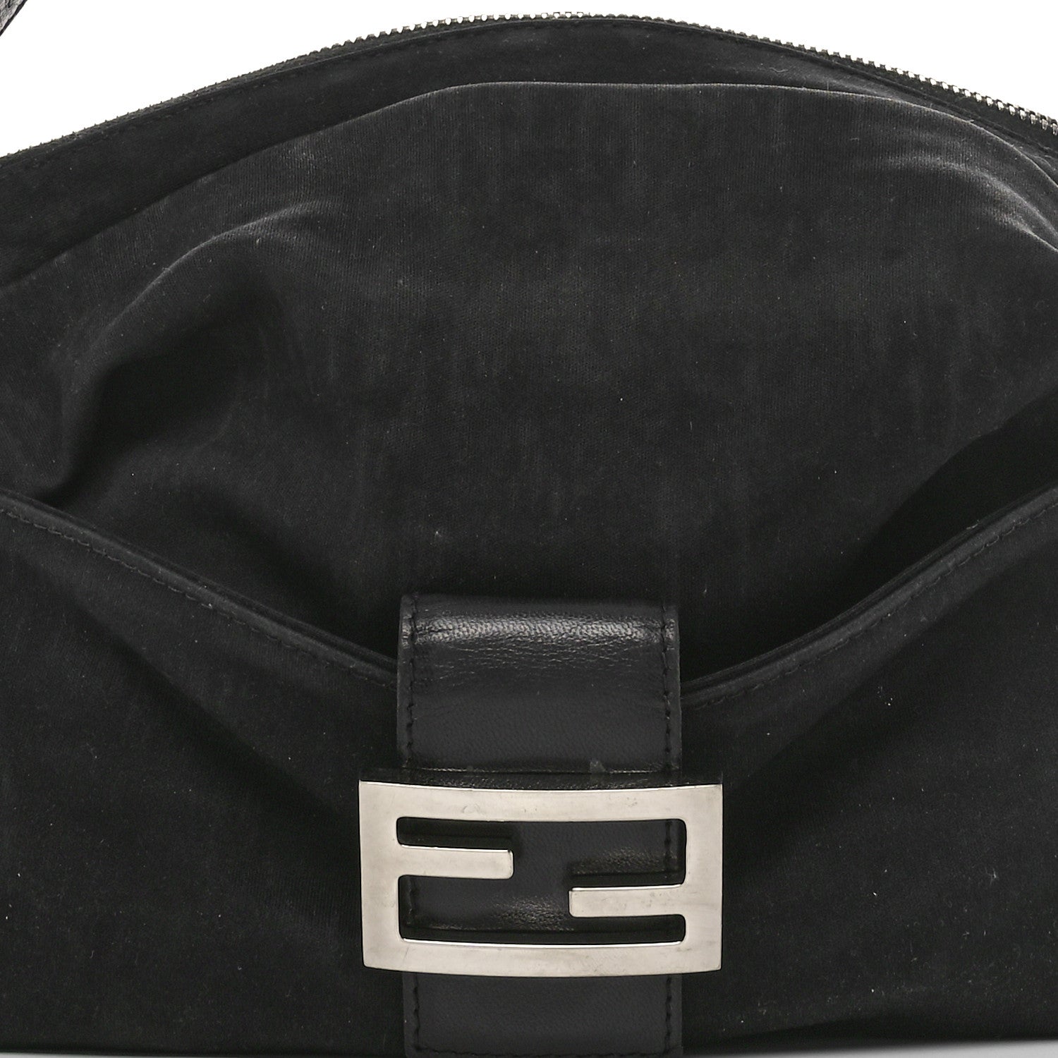 Fendi Neoprene Baguette Black 8 of 11
