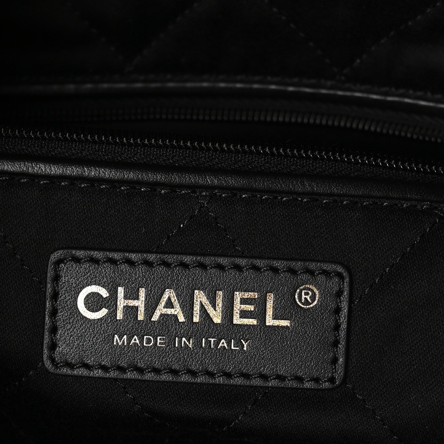 Chanel Shiny Calfskin Quilted Chanel 22 Black 7 of 11