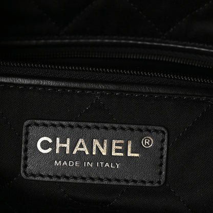 Chanel Shiny Calfskin Quilted Chanel 22 Black 7 of 11