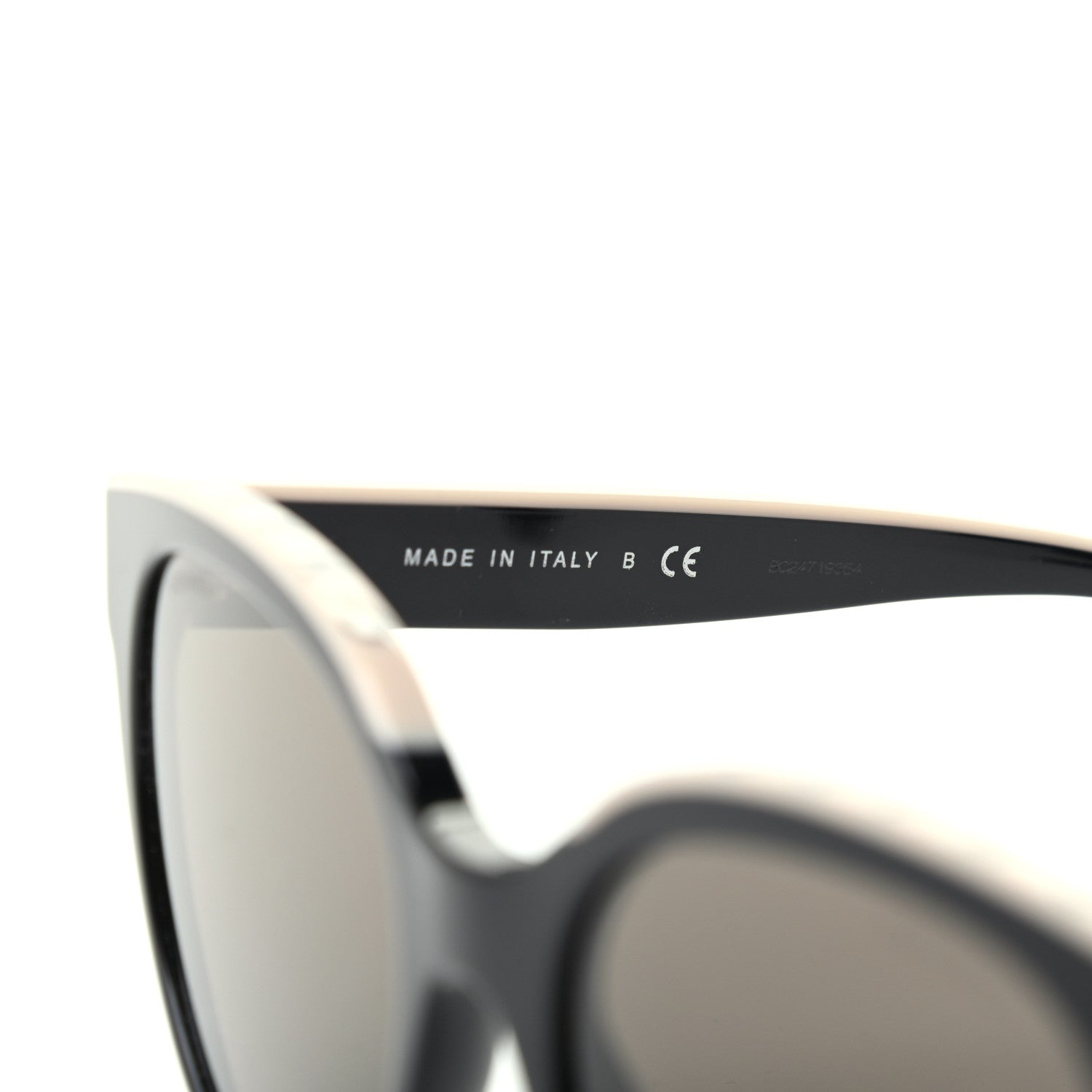 Chanel Acetate CC Butterfly Sunglasses 5414 Black Beige 6 of 9