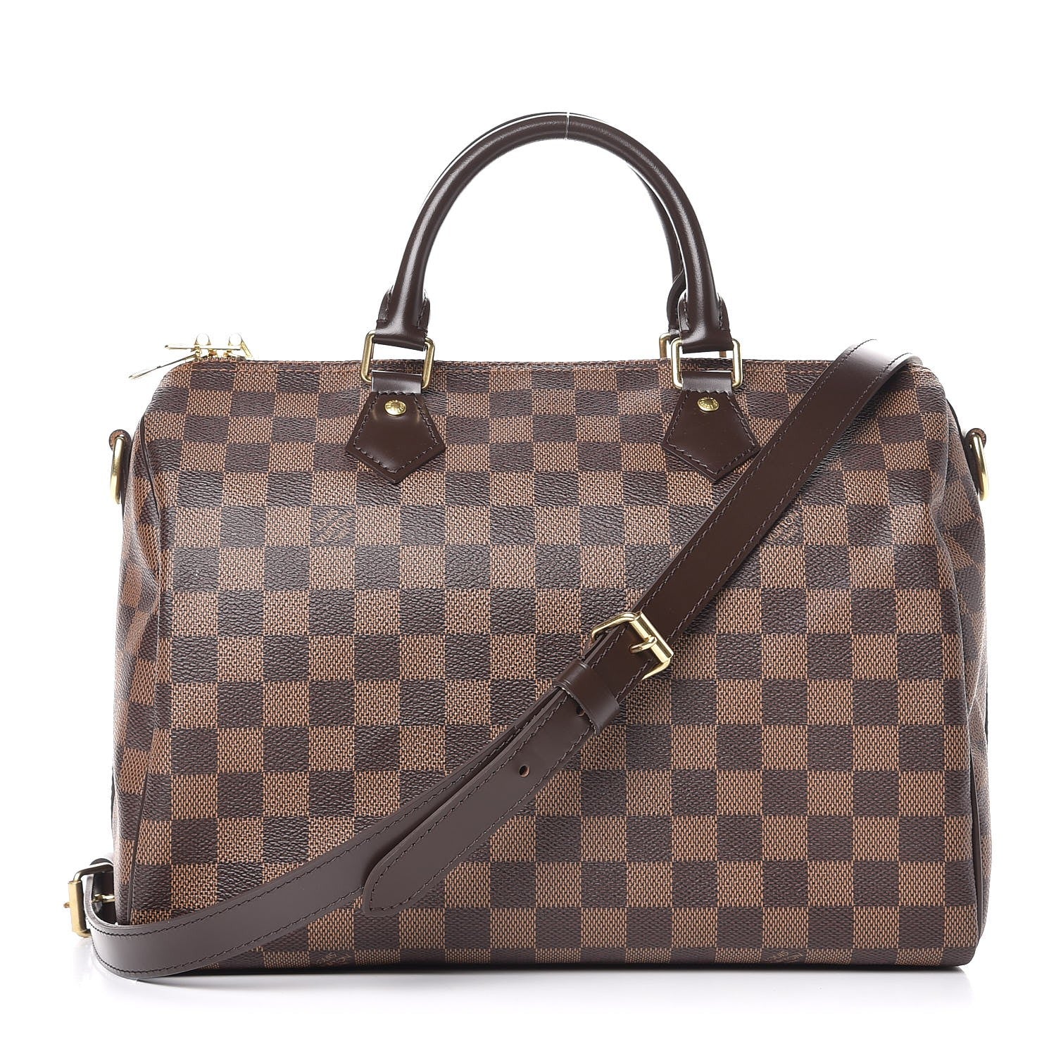 Louis Vuitton Damier Ebene Speedy Bandouliere 30 1 of 8