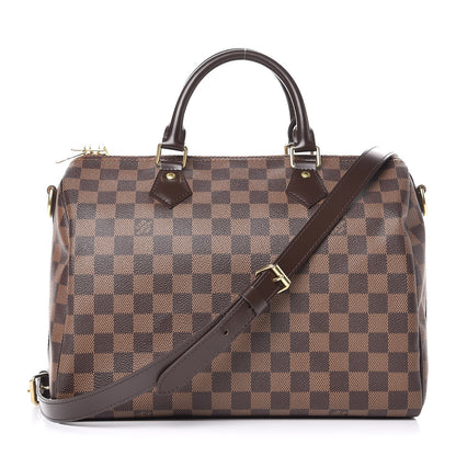 Louis Vuitton Damier Ebene Speedy Bandouliere 30 1 of 8
