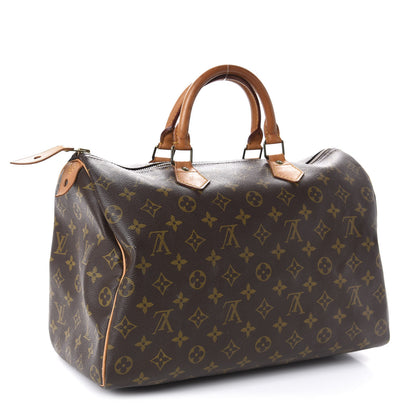 Louis Vuitton Monogram Speedy 35 3 of 13