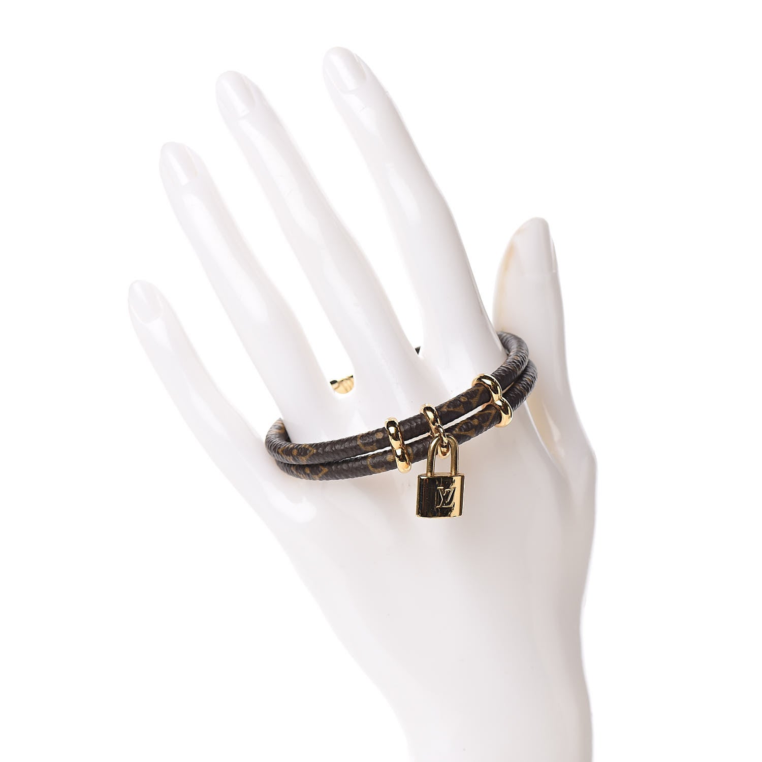 Louis Vuitton Monogram Keep It Twice Bracelet 17 2 of 4