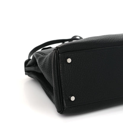 Hermes Taurillon Clemence Kelly Retourne 32 Black 8 of 9