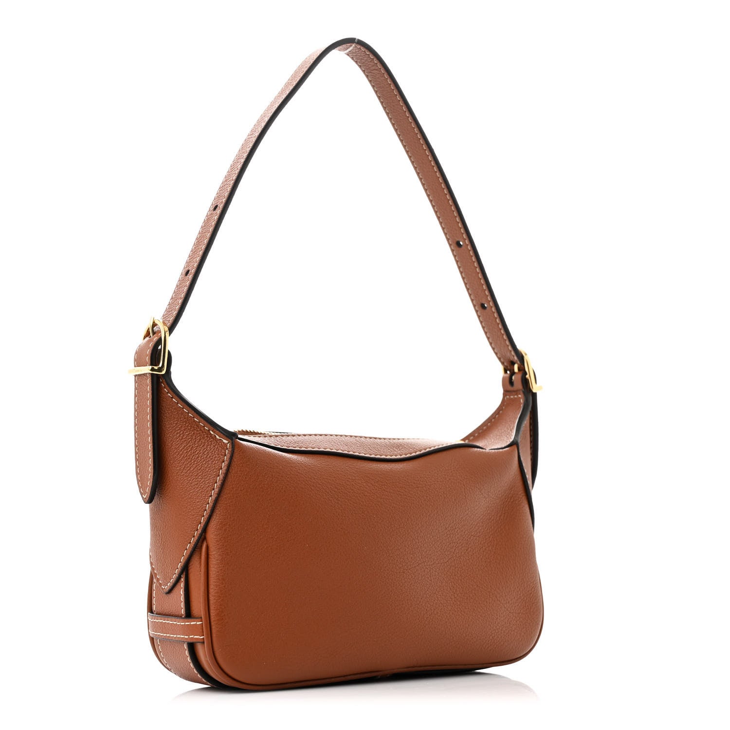 Celine Supple Calfskin Mini Romy Shoulder Bag Tan 1672188
