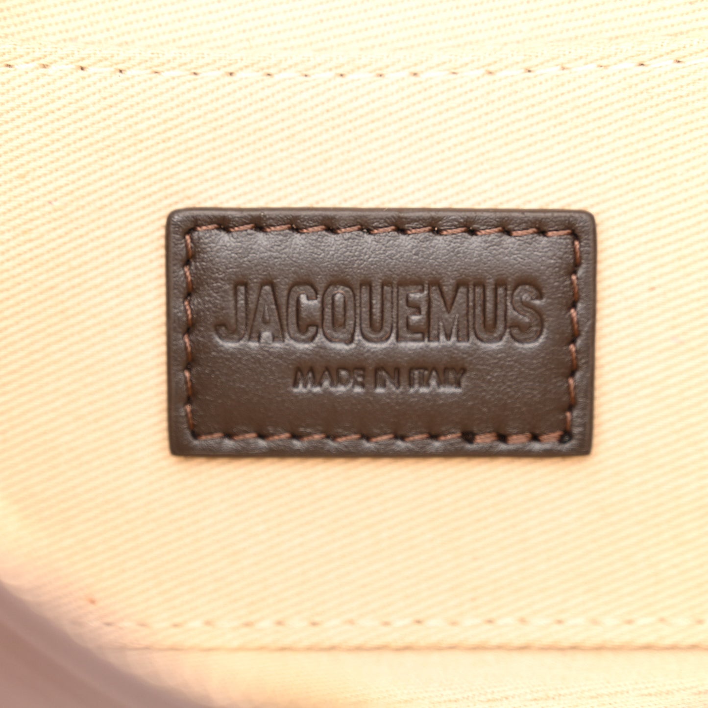 Smooth Calfskin Le Bisou Medium Brown