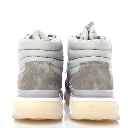 Chanel Fabric Suede Womens CC Sneakers 39 Grey 7 of 11