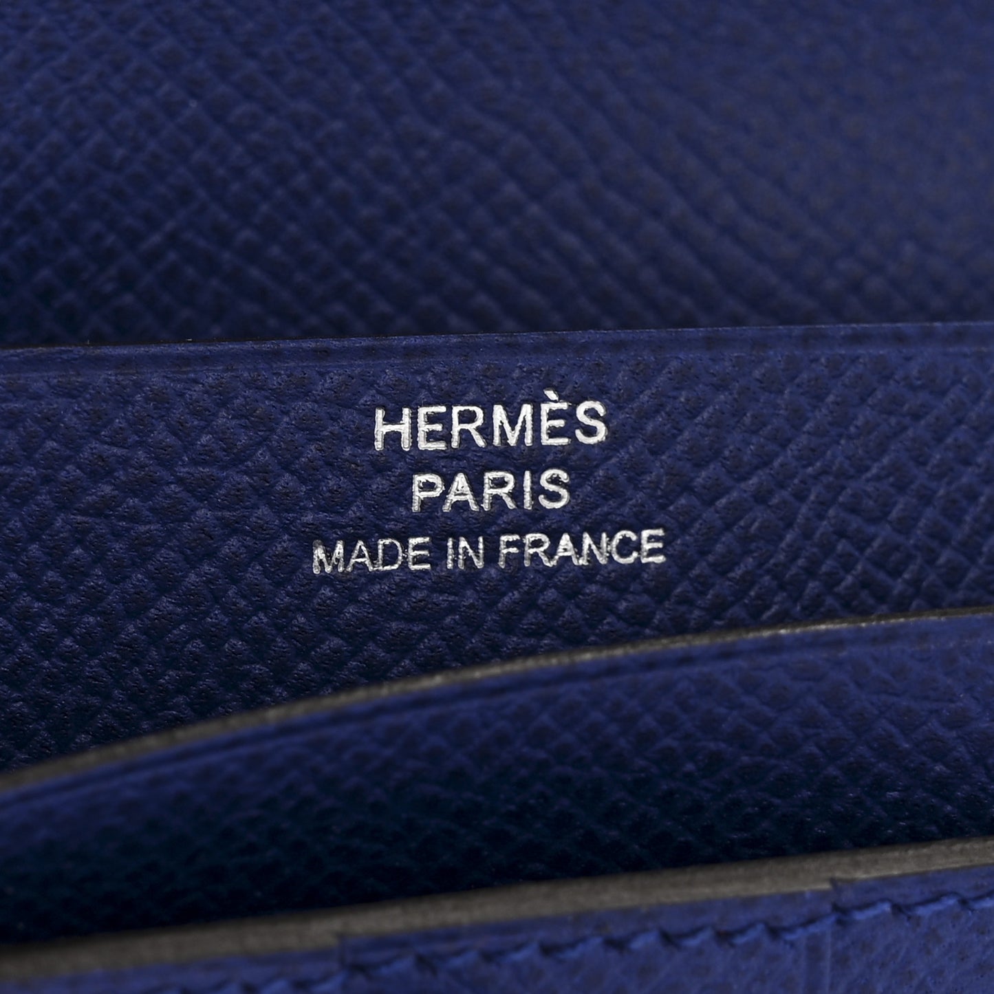 Epsom Bearn Gusset Wallet Bleu Electrique