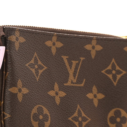 Louis Vuitton Monogram 2021 Christmas Animation Japanese Garden Mini Pochette Accessories  Wisteria Pink 4 of 12