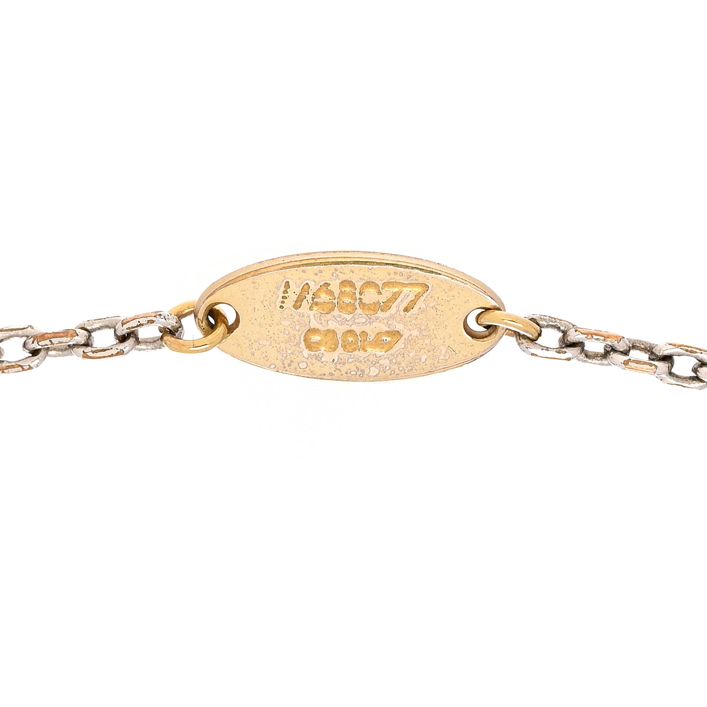 Logomania Bracelet Silver Gold