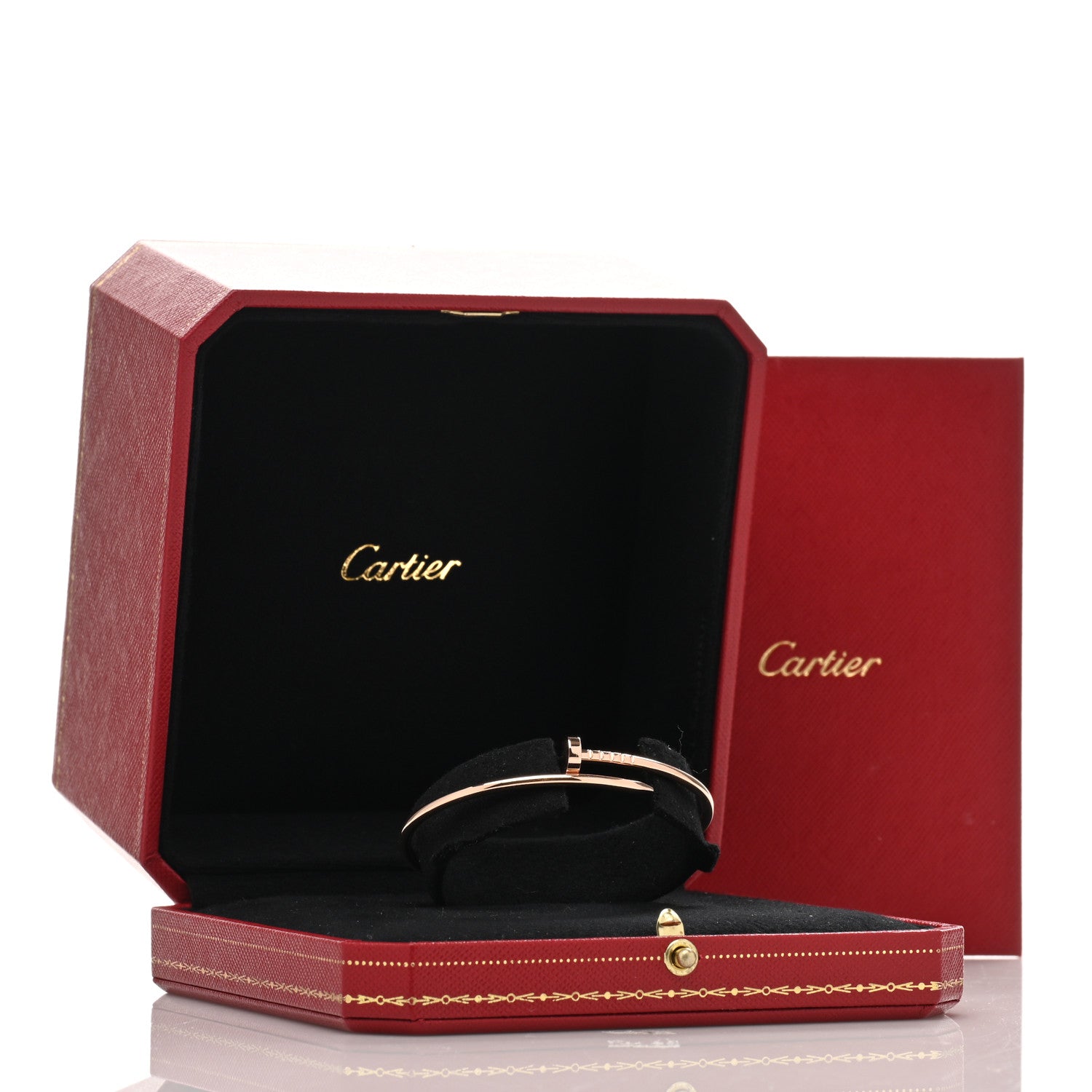 Cartier 18K Pink Gold Small Juste Un Clou Bracelet 16 4 of 4