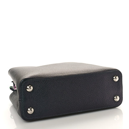 Louis Vuitton Taurillon Capucines BB Scarabeo Iridescent Black 4 of 8