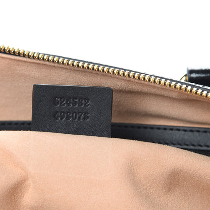 Gucci Suede Patent GG Web Medium Ophidia Boston Black 7 of 12