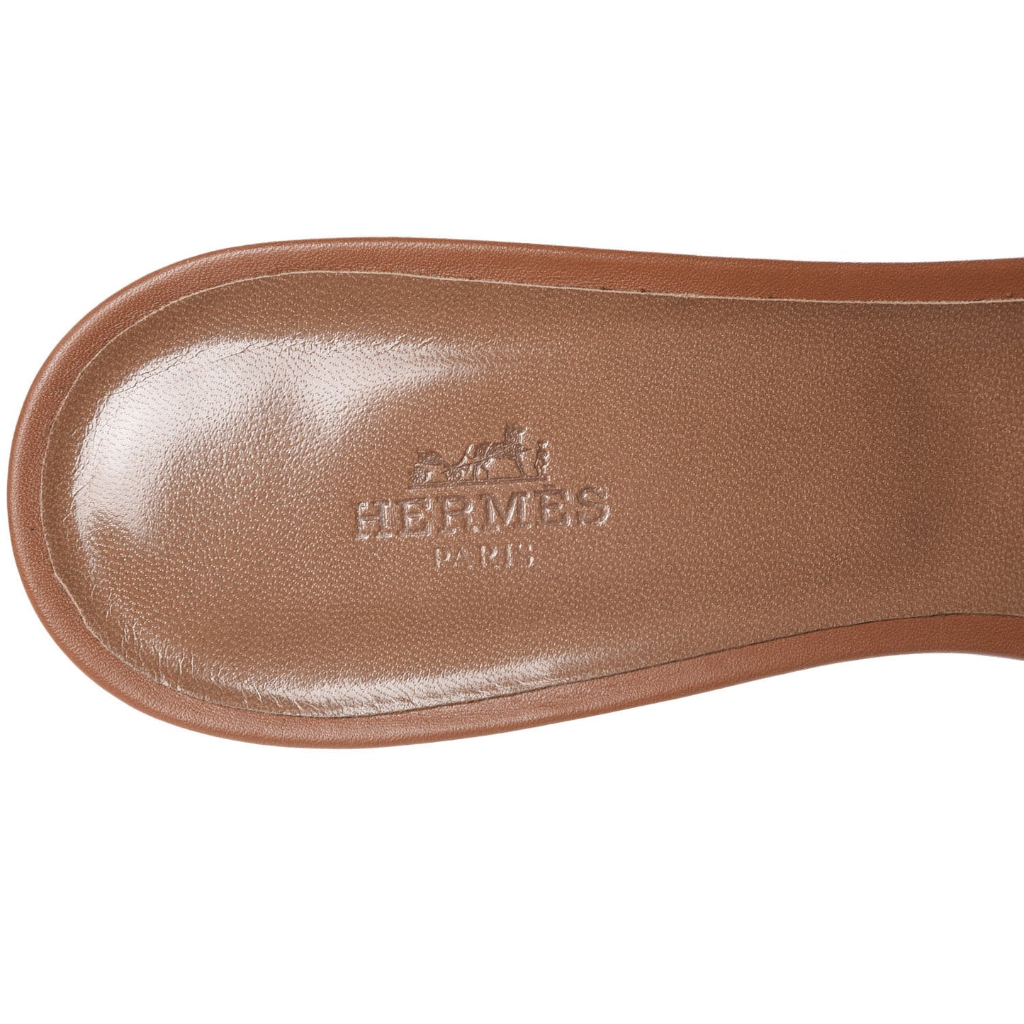 Calfskin Oasis Sandals 40 Gold