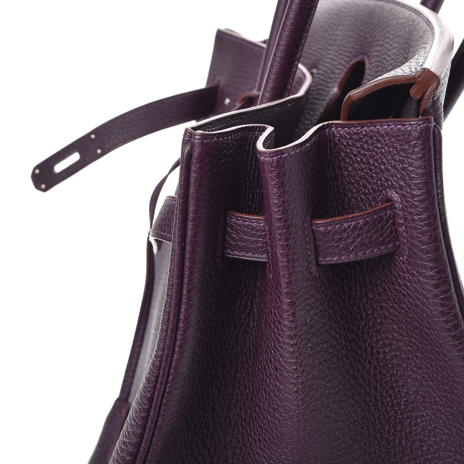 Hermes Togo Birkin 35 Raisin 35 of 37