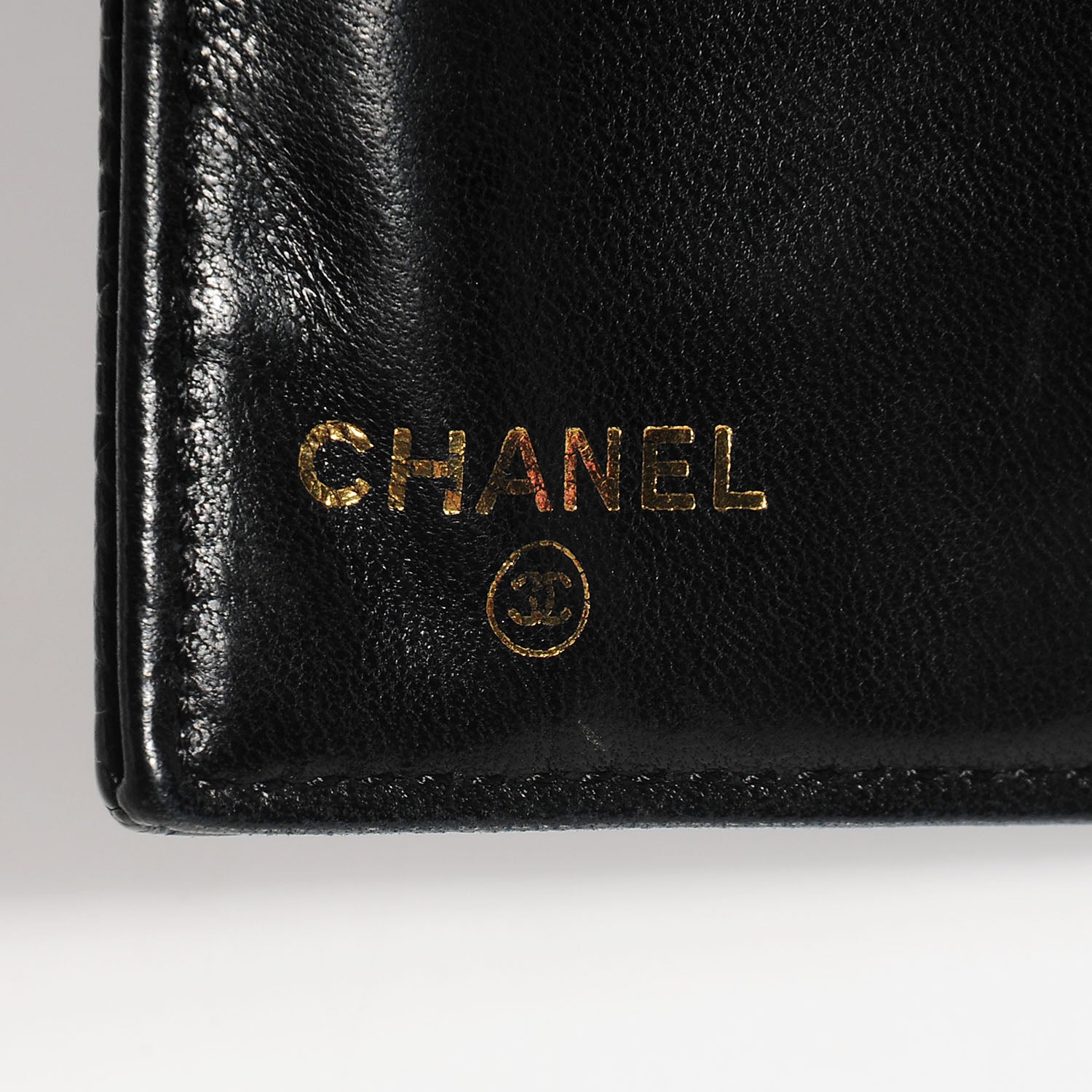 Chanel Caviar CC French Wallet Black 7 of 9