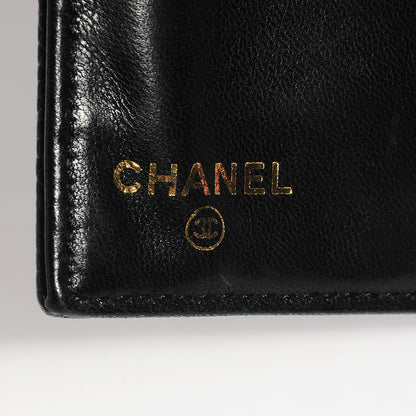 Chanel Caviar CC French Wallet Black 7 of 9