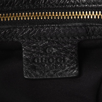 Gucci Calfskin Studded Large Pelham Tote Black 6 of 7