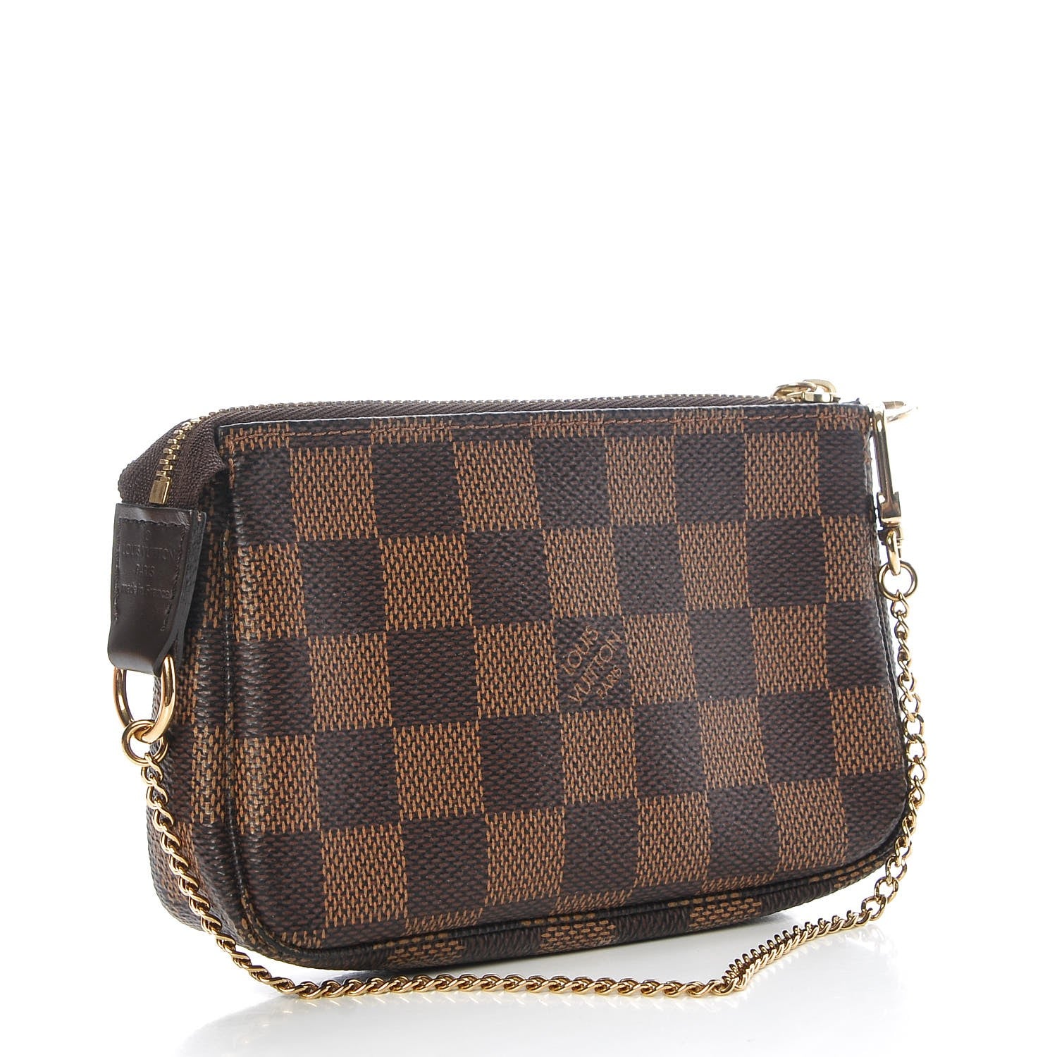 Louis Vuitton Damier Ebene Mini Pochette Accessories 3 of 9