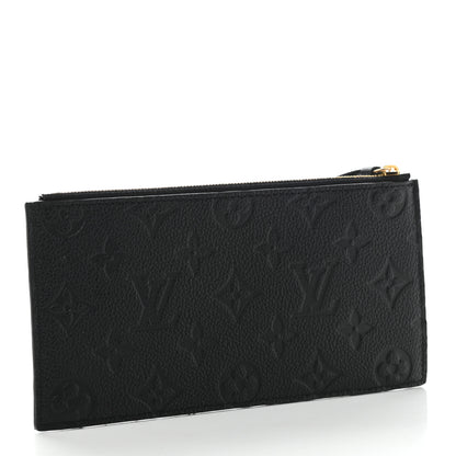 Louis Vuitton Empreinte Felicie Chain Wallet Zippered Insert Black 3 of 6