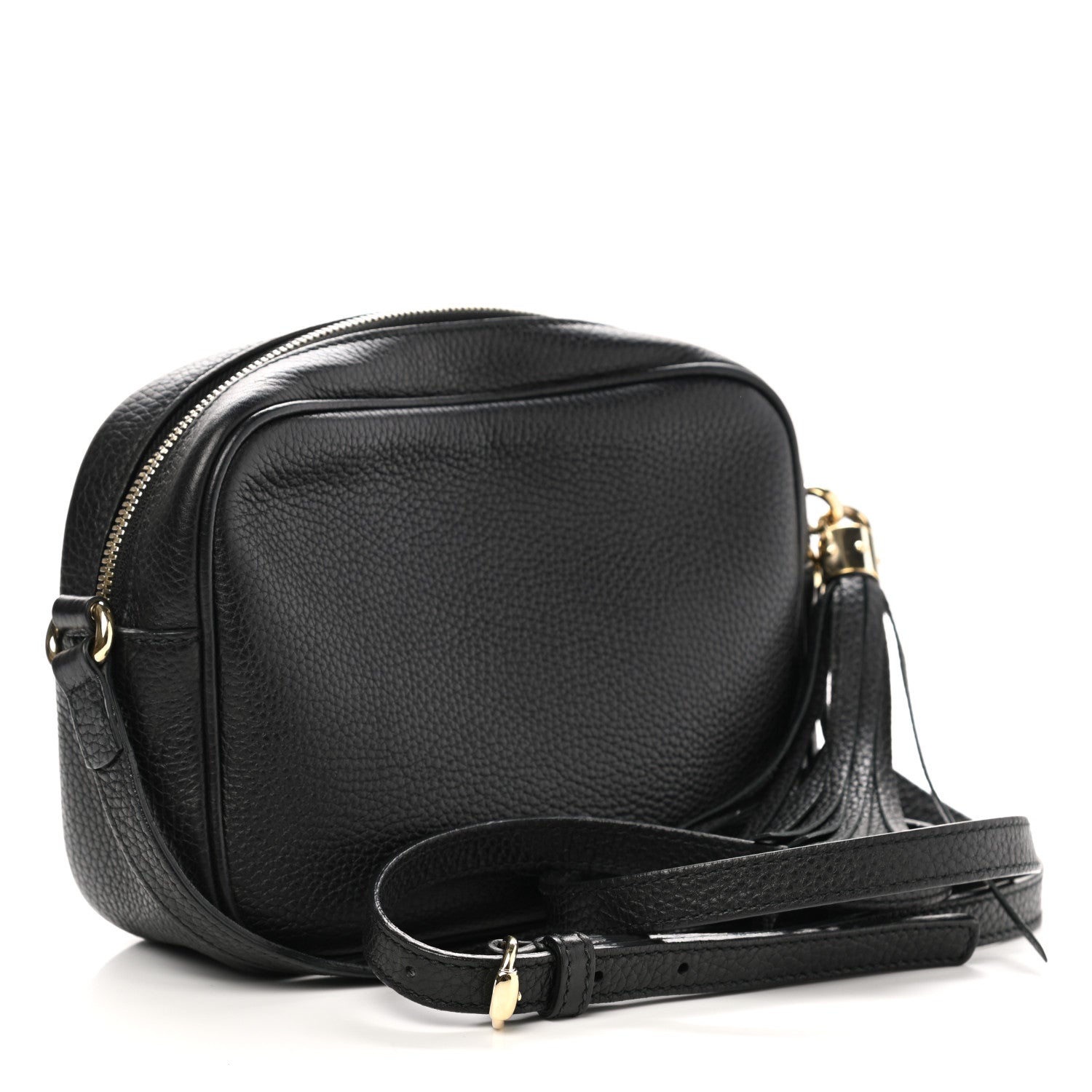 Gucci Pebbled Calfskin Small Soho Disco Bag Black 3 of 10