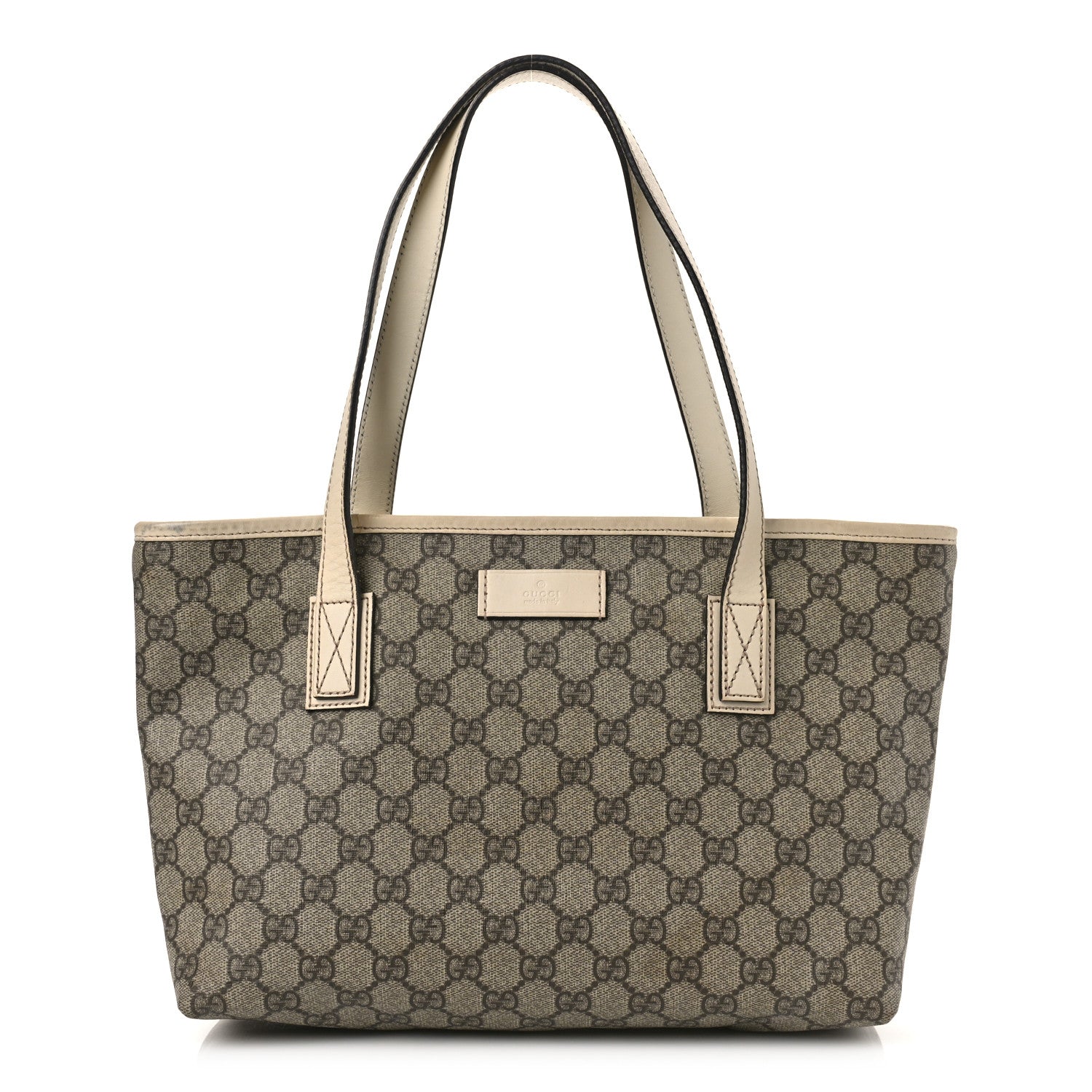 Gucci GG Supreme Monogram Small Joy Tote White 1 of 9