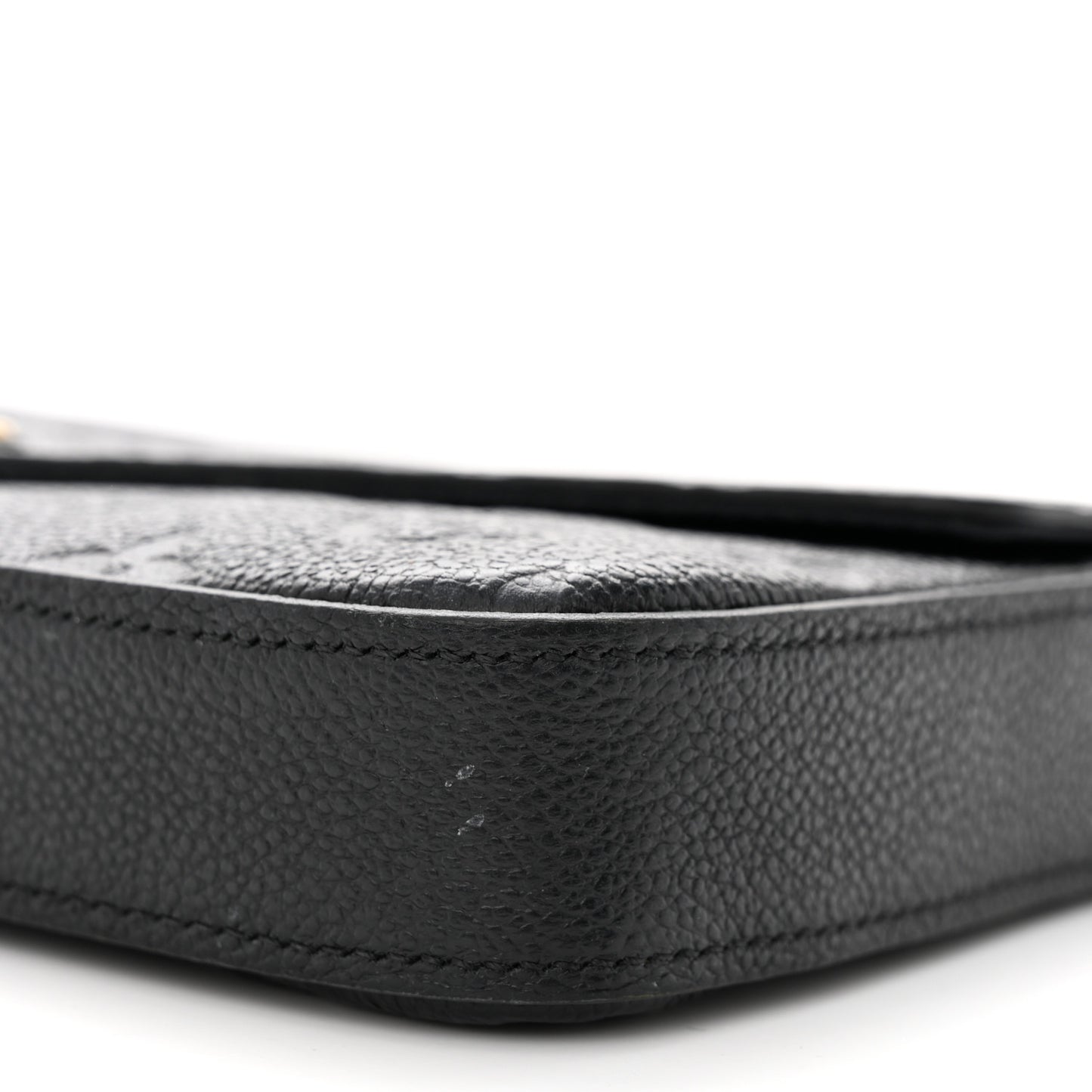 Empreinte Pochette Felicie Chain Wallet Black