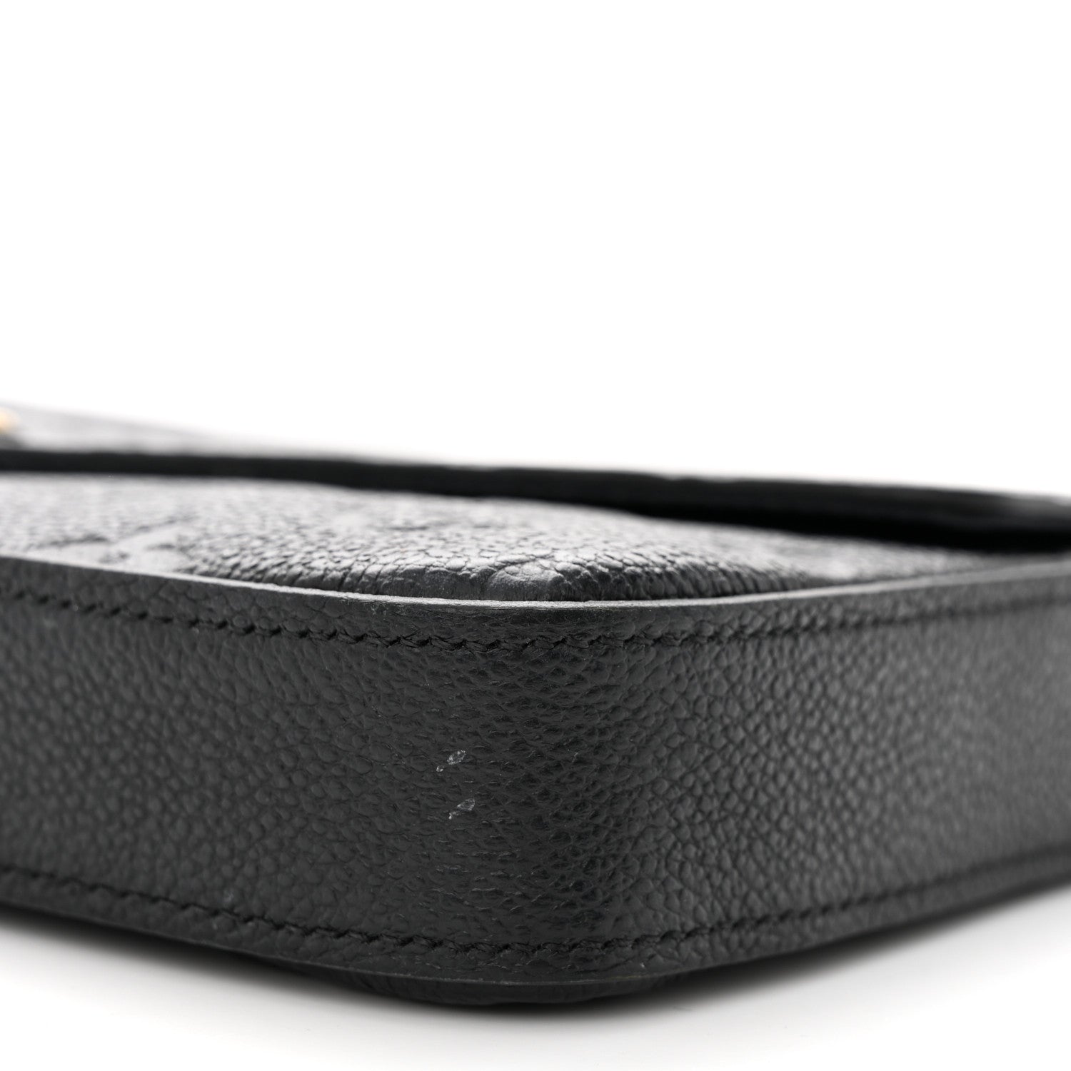 Louis Vuitton Empreinte Pochette Felicie Chain Wallet Black 10 of 15