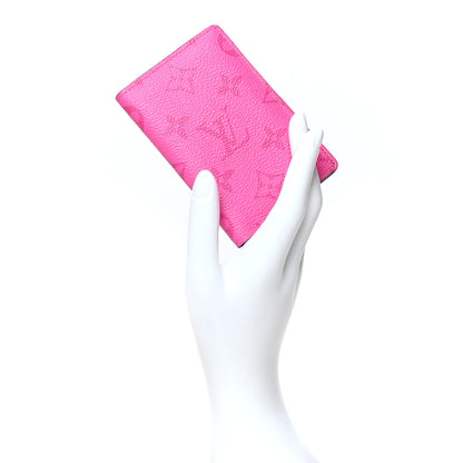 Louis Vuitton Taigarama Pocket Organizer NM Fuchsia 2 of 7