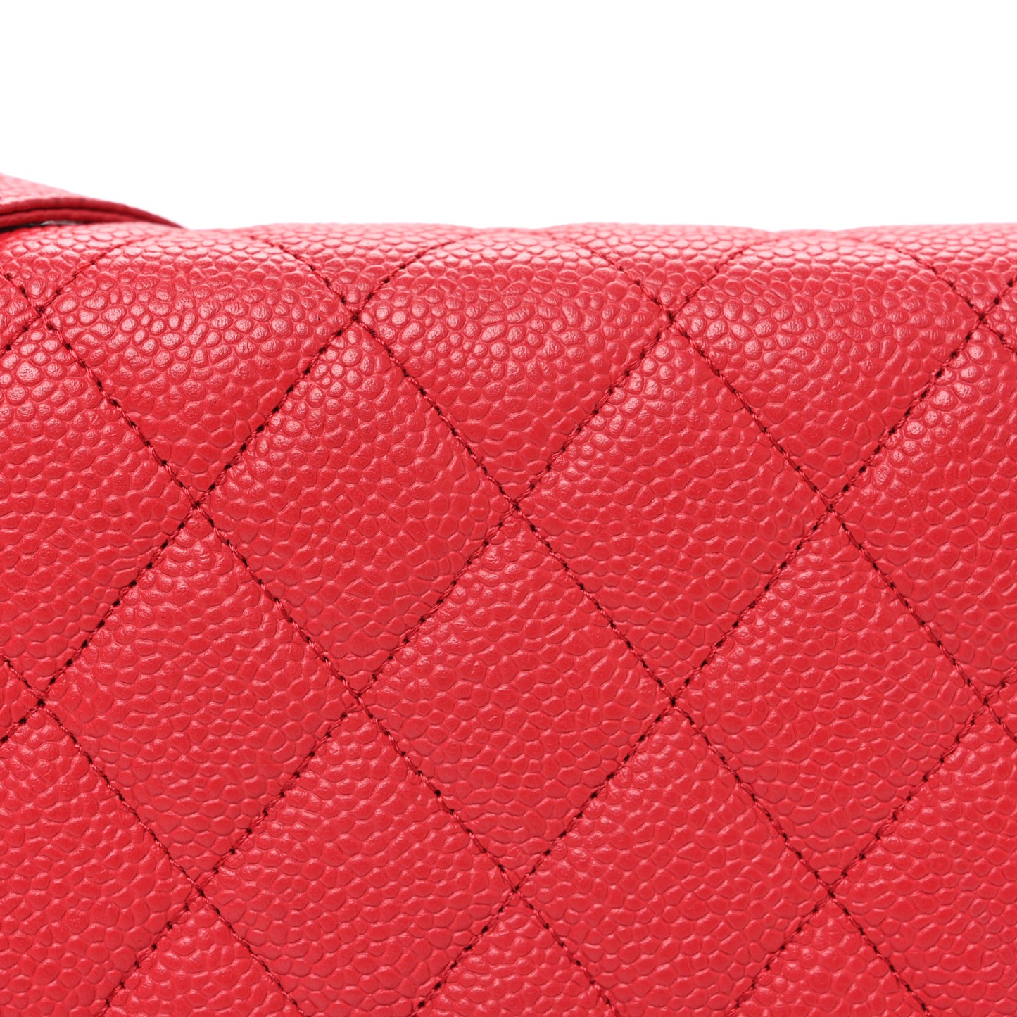 Caviar Quilted Boy Wallet On Chain WOC Red