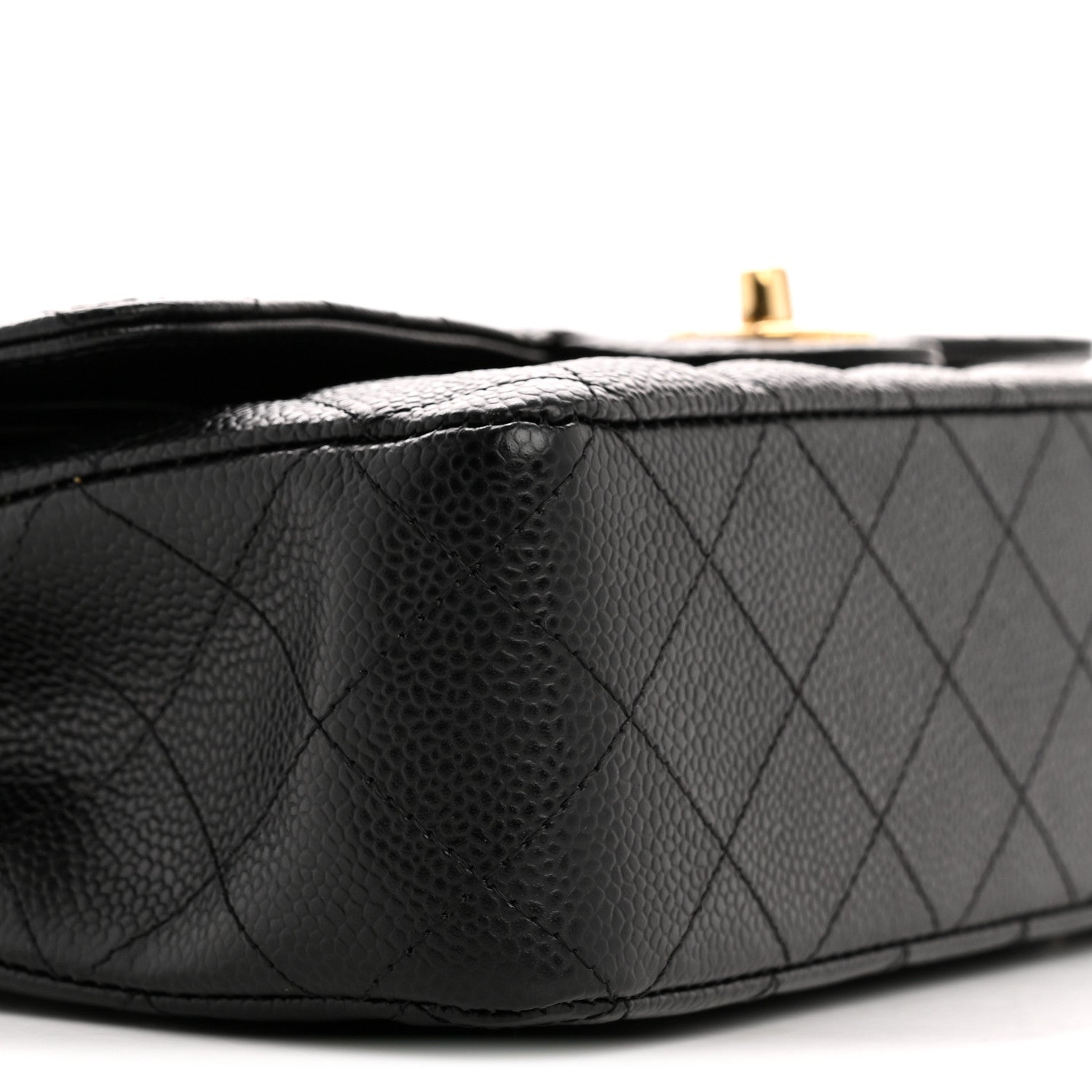 Chanel Caviar Quilted Medium Double Flap Black 9 of 11