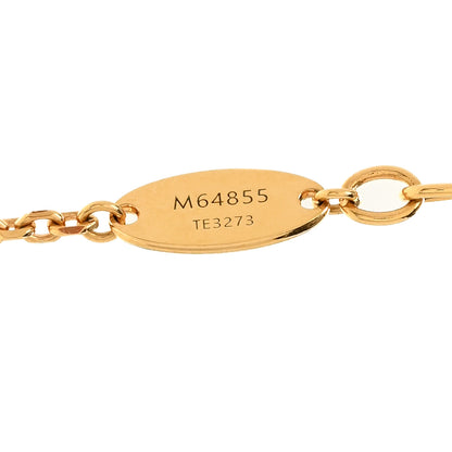 Louis Vuitton Metal Blooming Supple Necklace Gold 6 of 7