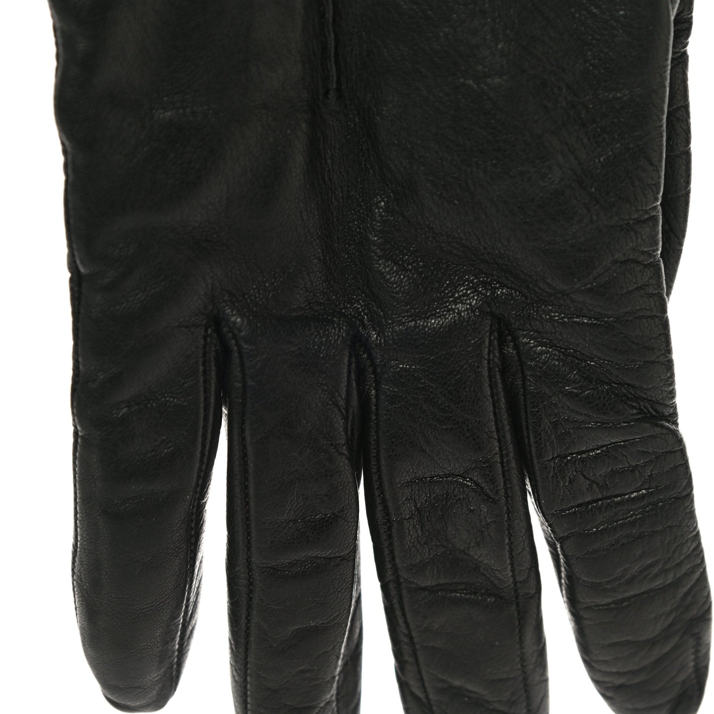 Donna Nappa Gloves 7.5 Black