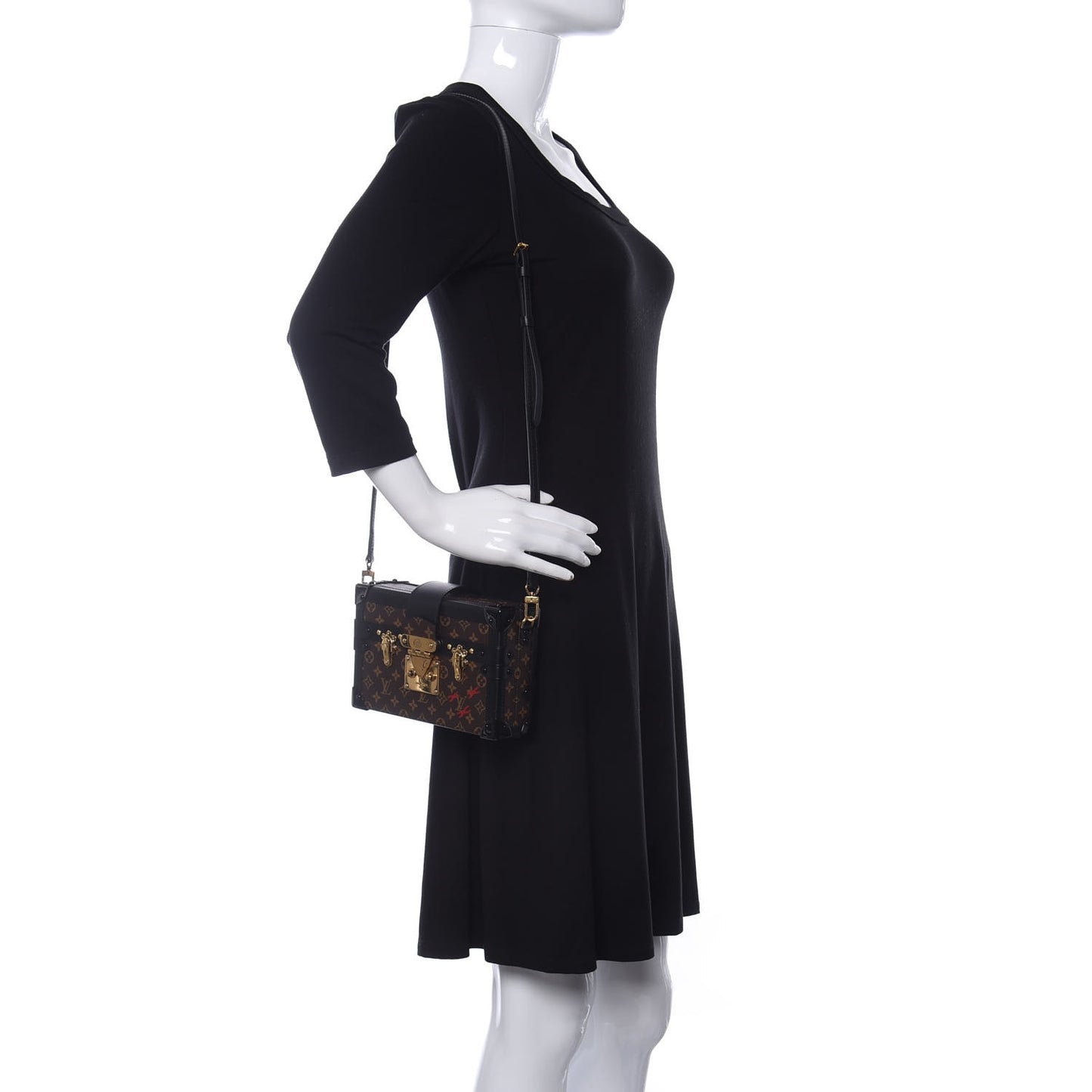 Monogram Petite Malle Black