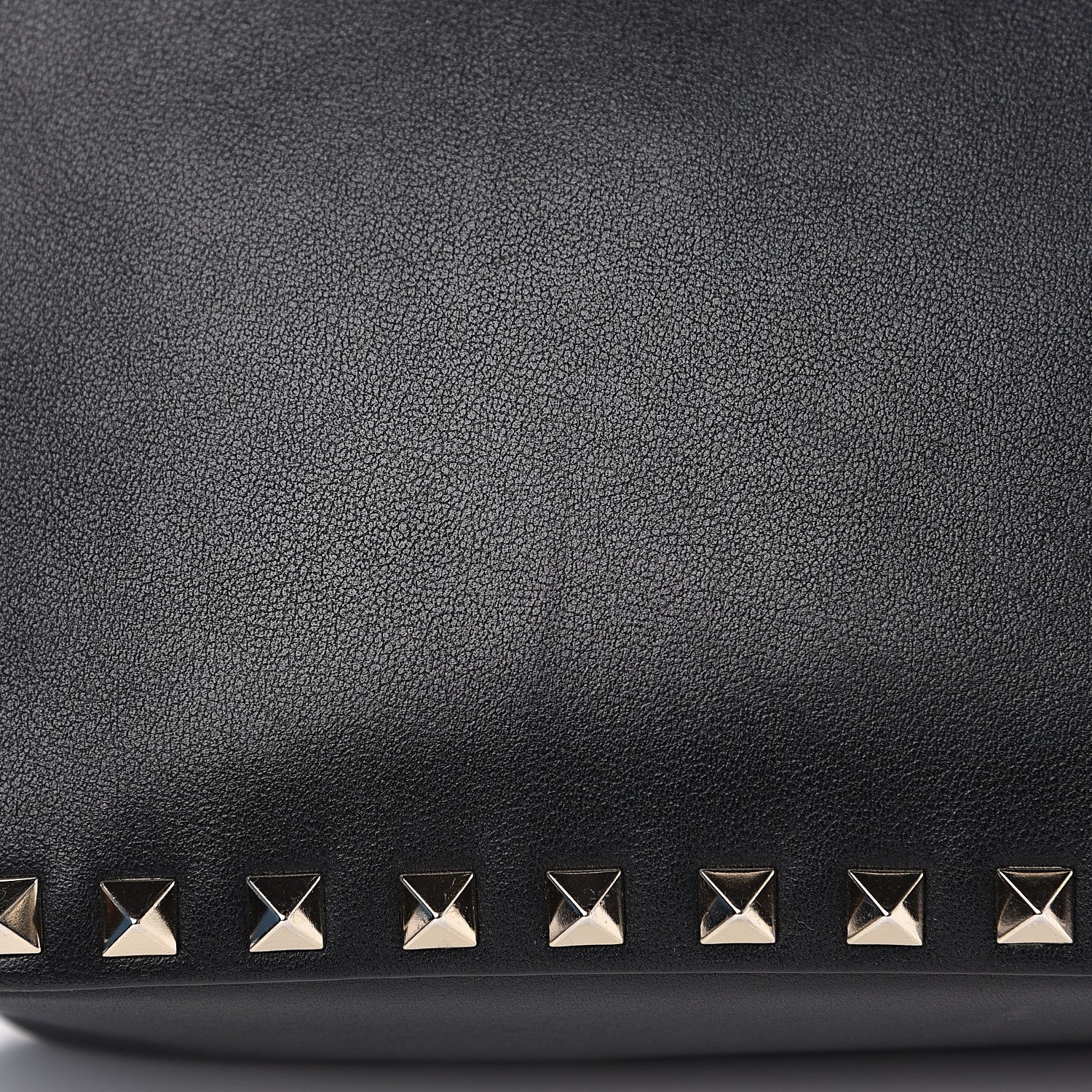 Valentino Garavani Calfskin Rockstud Camera Crossbody Bag Black 9 of 15