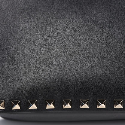 Valentino Garavani Calfskin Rockstud Camera Crossbody Bag Black 9 of 15