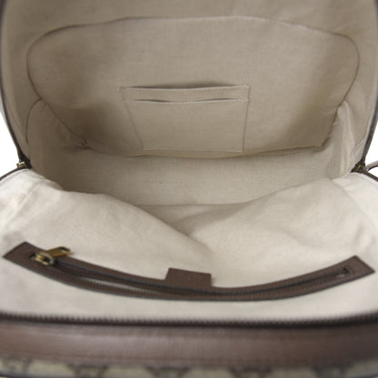 Gucci GG Supreme Monogram Medium Ophidia Day Backpack Brown 4 of 9