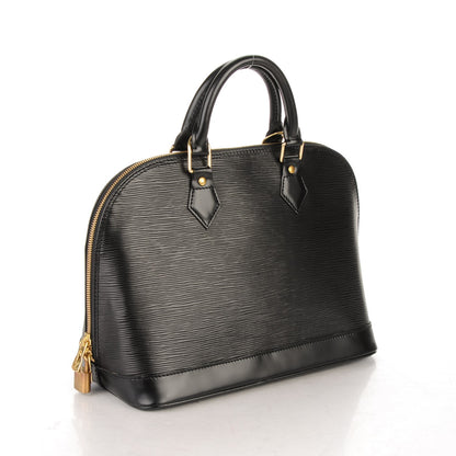 Louis Vuitton Epi Alma PM Black 3 of 7