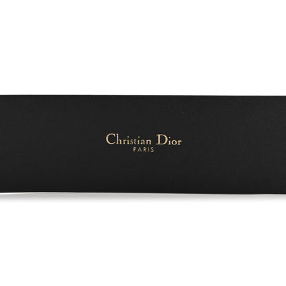 Christian Dior Calfskin CD Belt 75 30 Black 5 of 8