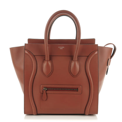 Celine Smooth Calfskin Mini Luggage Sienna 1 of 7