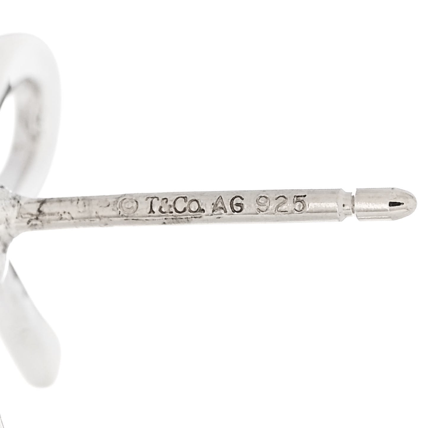 Sterling Silver Bow Earrings