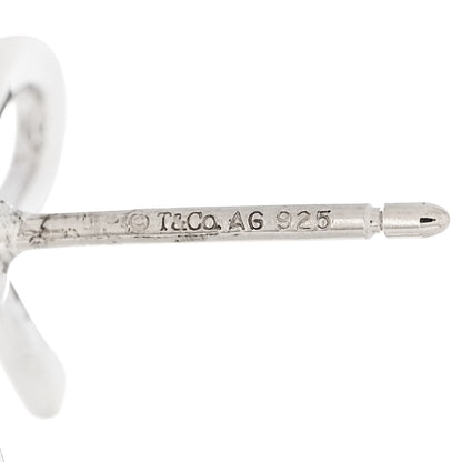 Tiffany Sterling Silver Bow Earrings 4 of 4