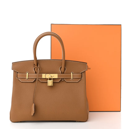 Hermes Togo Birkin 30 Gold 11 of 11