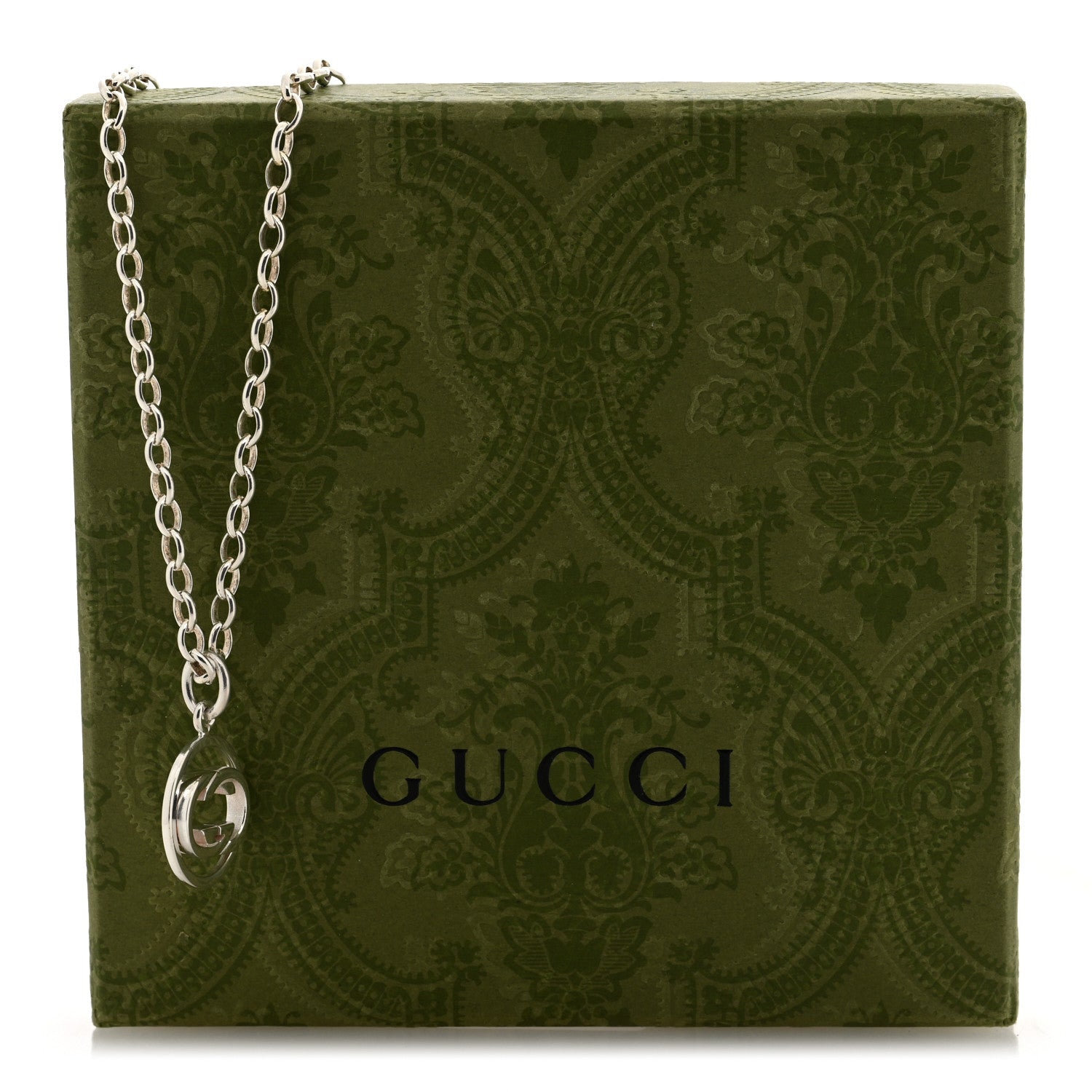 Gucci Sterling Silver Britt Necklace 6 of 6