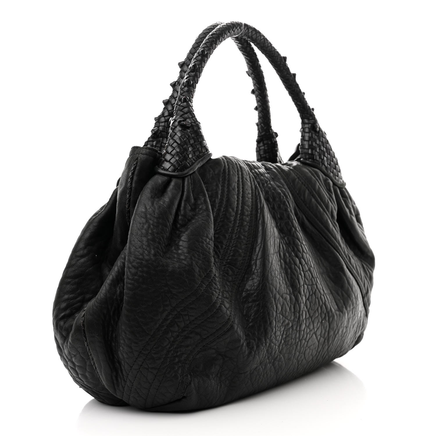 Fendi Nappa Nuvolata Spy Black 3 of 19