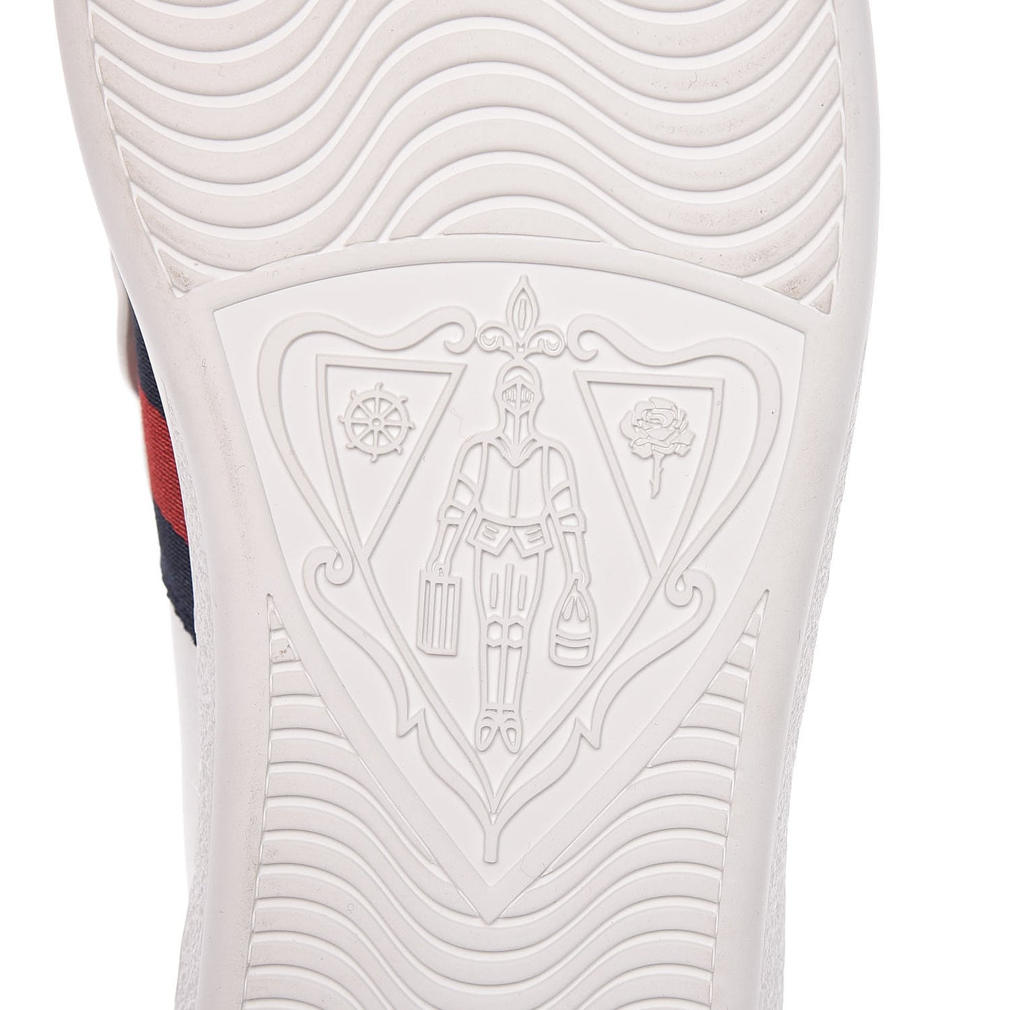 Calfskin Ayers Crystal Panther Embroidered Womens Ace Sneakers 37.5 White