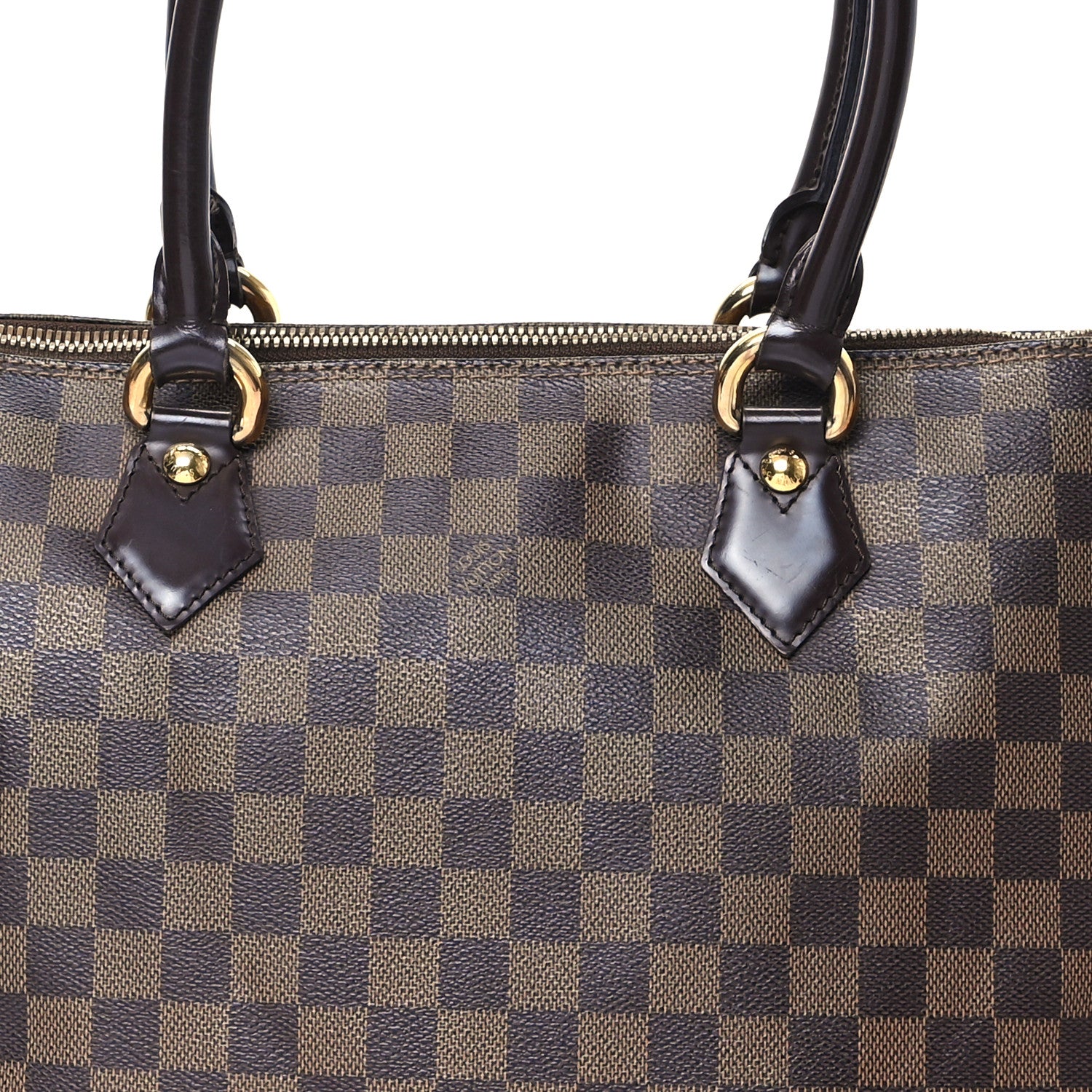 Louis Vuitton Damier Ebene Saleya MM 7 of 11