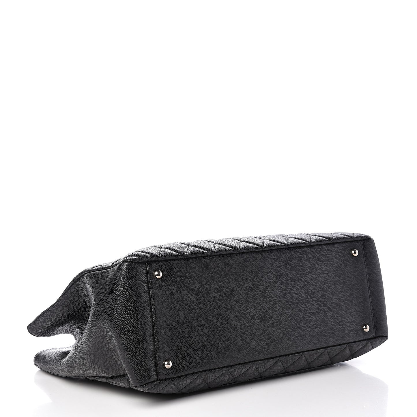 Caviar Quilted XL Grand Shopping Tote GST Black