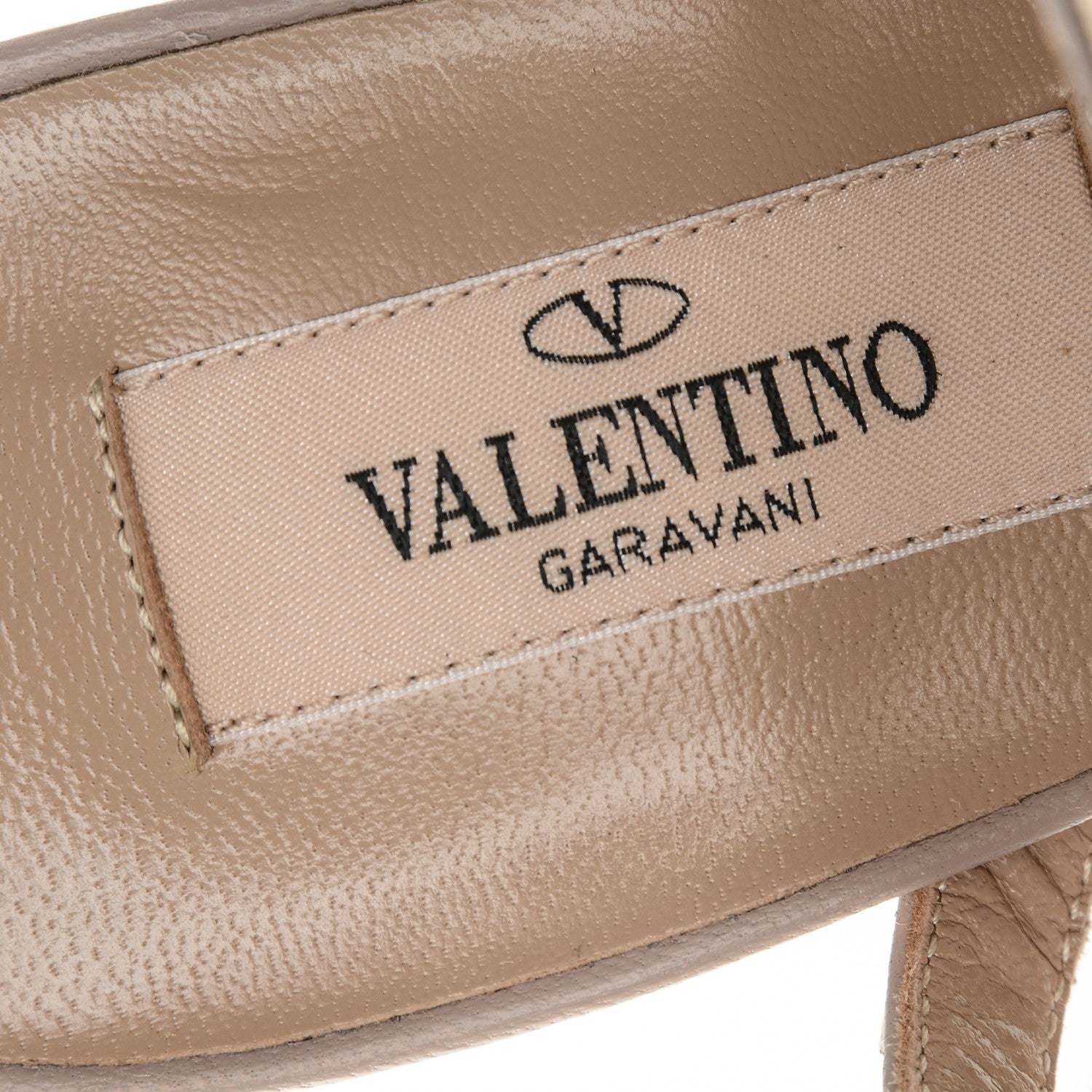 Valentino Garavani Patent Nappa Rockstud Ankle Strap 65mm Pumps 38.5 Black Poudre 7 of 7